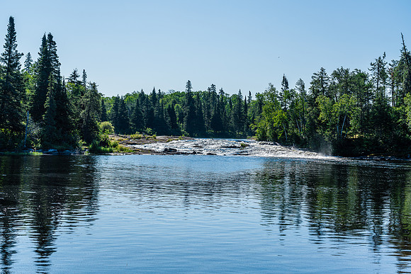 A falls between Hammerhead and Donald lakes.