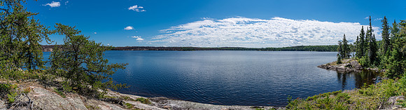 Campsite on Hammerhead Lake.
