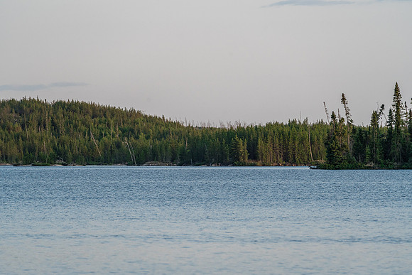 Evening on Haven Lake.