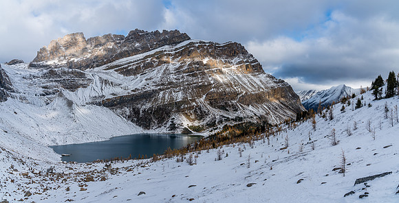 Zigadenus Lake and Wall of Jericho.