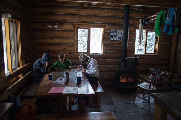 Elk Lakes ACC Hut.