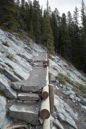 Descending Ha Ling / Miners.