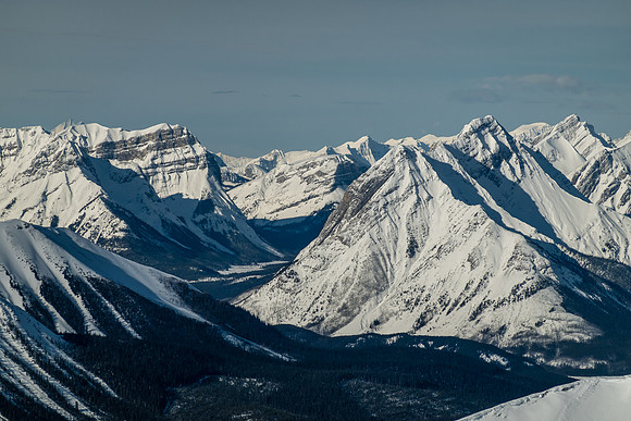 Views to Assiniboine Pass.