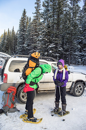 Minus 25 degrees in the parking lot!