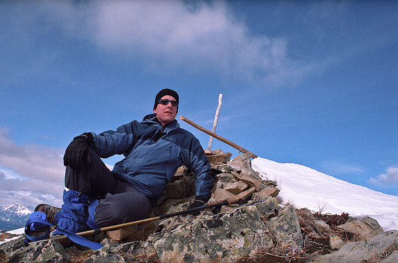 Vern on the summit.