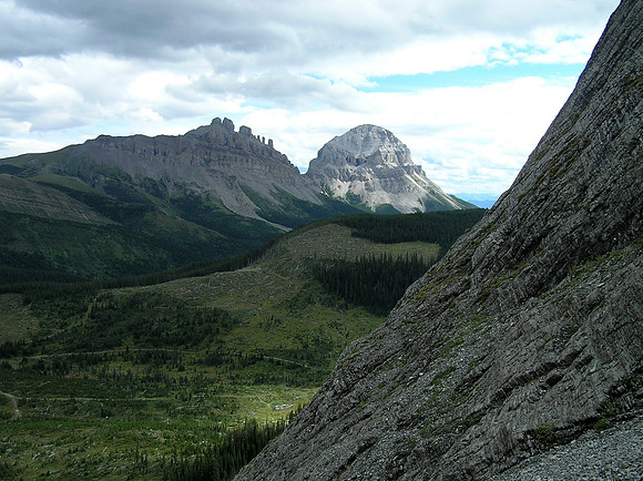 Descending Window Mountain.
