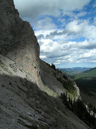 Descending Window Mountain.
