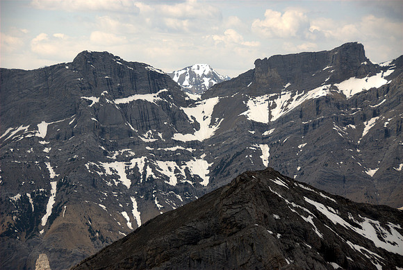 Views between Townsend (R) and Epic Tower (L).