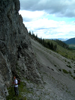 Descending Window Mountain.