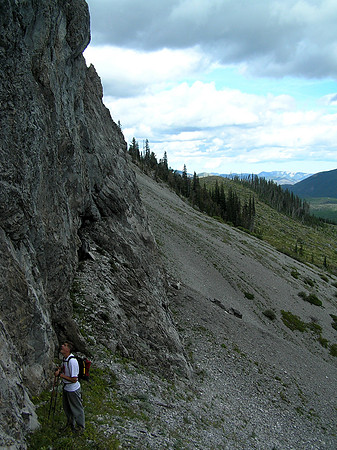 Descending Window Mountain.