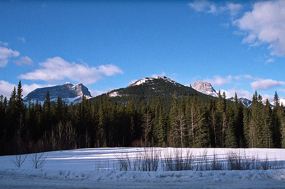 Back near the parking lot with views of Wind Ridge (C).
