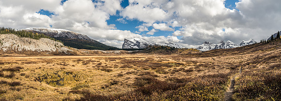 The Og Meadows are big and prime Grizzly habitat. Other hikers spotted a mother bear and cub in this area and I made sure to be very careful hiking through it.