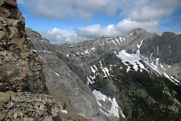 Looking ahead at another fun part of the ridge.