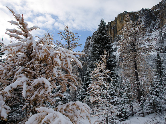 Approaching Tower Lake.