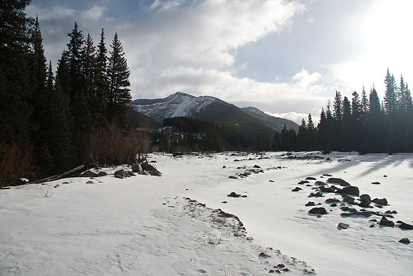 Yep. That's Burke, waaayyyyyy off in the distance! Pictured from the trailhead.