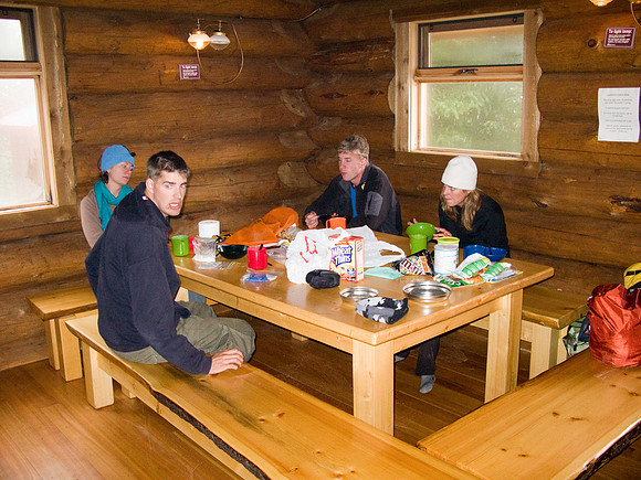 The cook shelter is very luxurious.
