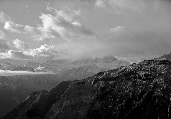 Views towards Pigeon Mountain.