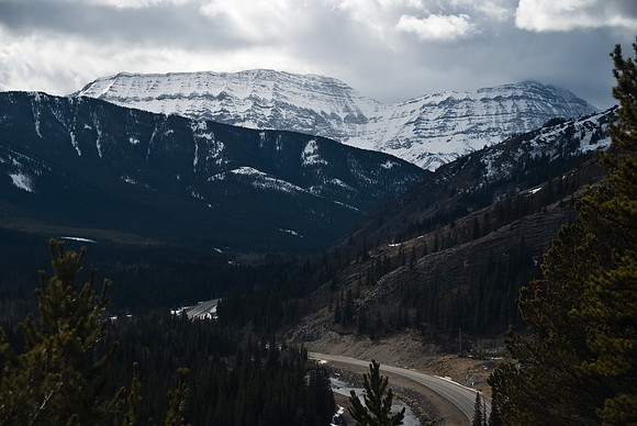 Views west from the lower slopes of Gunnery.