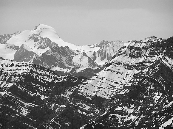 Mount Joffre is another 11,000er visible from this summit.
