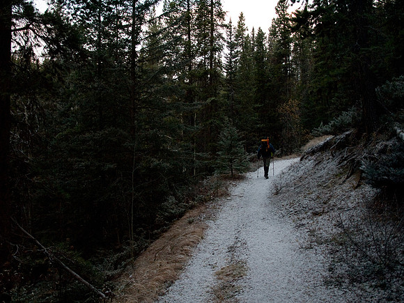 On the lower Rockbound Lake trail.