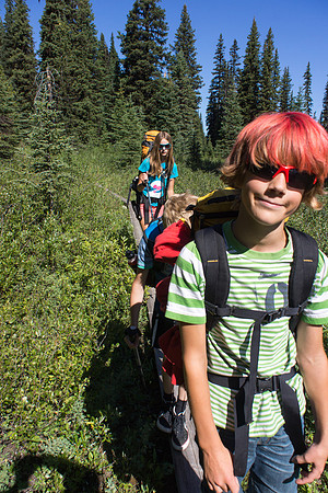 Lots of fun on the trail. Even the bugs weren't too bad.