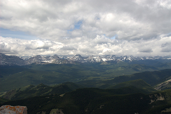 Views towards the High Rock Range.