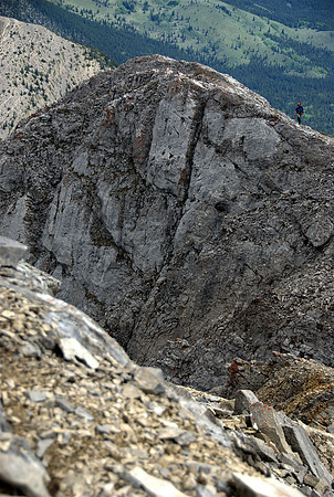 Descending Holy Cross.
